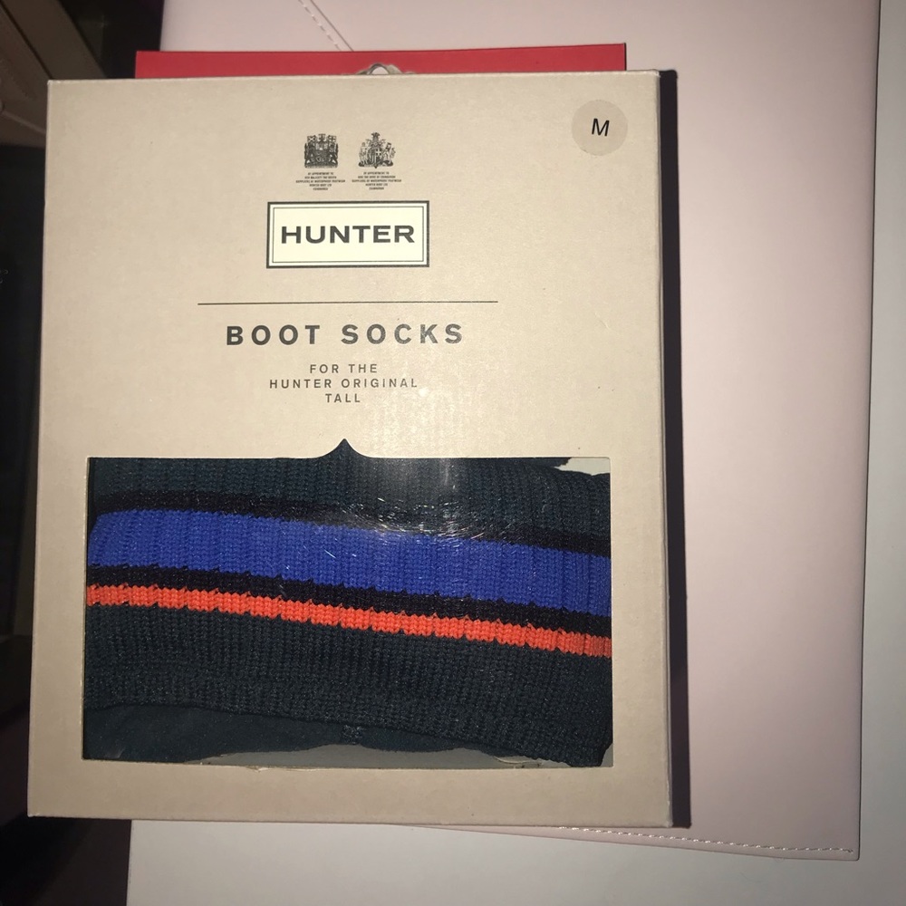 Women's Hunter 'Buoy' Stripe Boot Socks ONLY